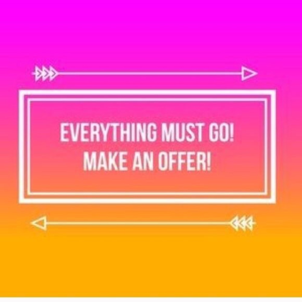 Everything must go